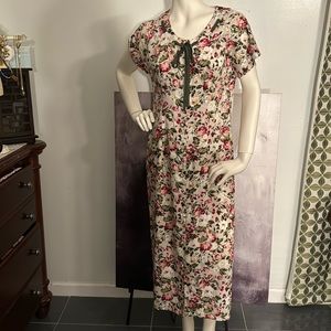 Jamie Brooke  Midi Floral Dress Sz M/8